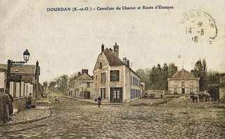 Carrefour du chariot et route d'Etampes